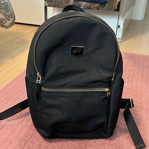 Freshly Picked nylon backpack. Black. As is. Great condition.
